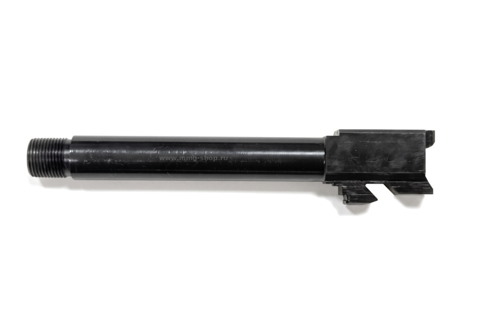 Макет ствола Glock 17 с резьбой на дуле, вид сбоку